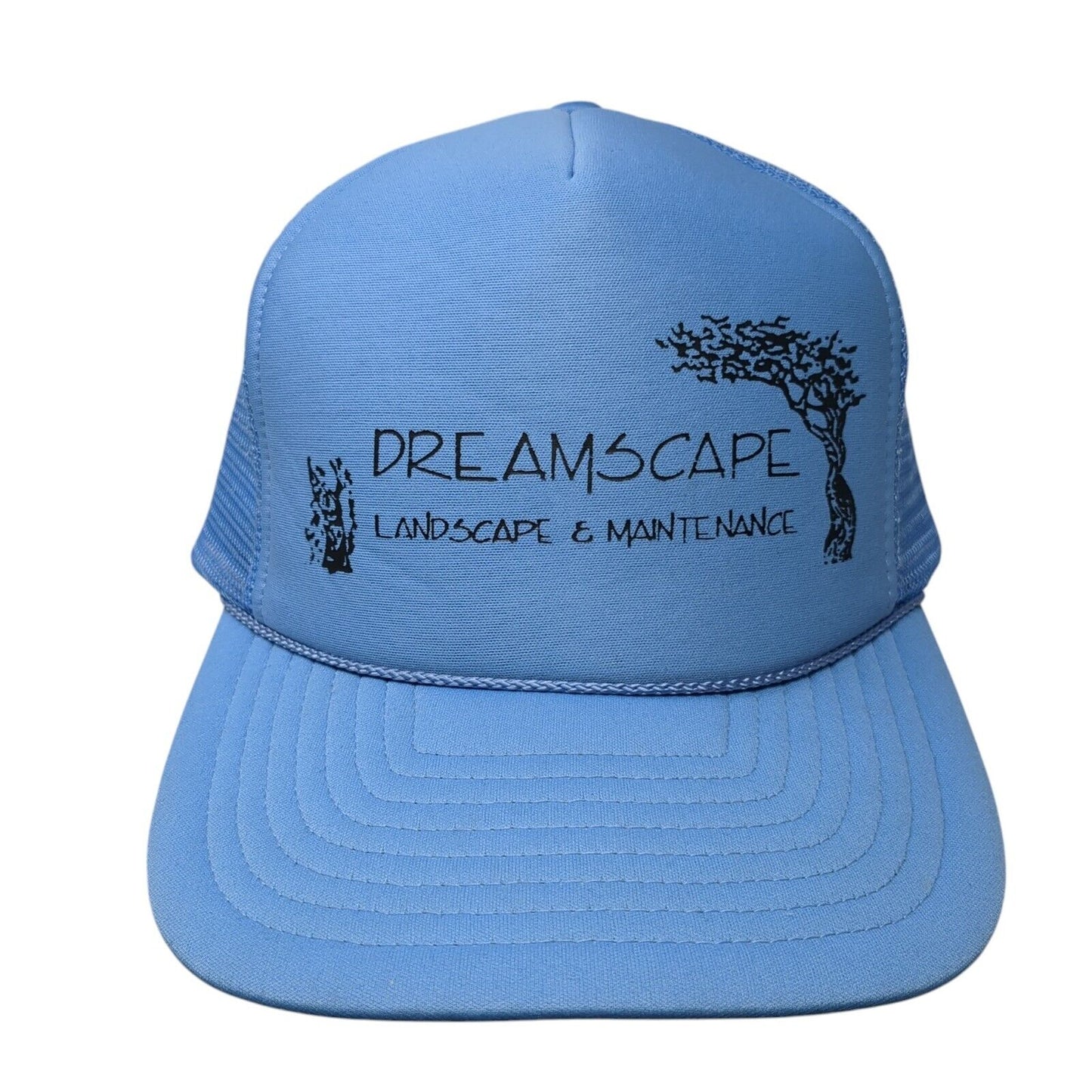 Dreamscape Snapback Rope Trucker Hat Blue One Size Adjustable Outdoor