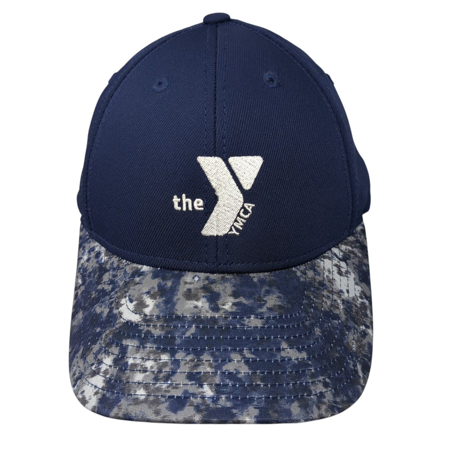 The YMCA Team Idaho Strapback Hat Blue One Size Adjustable Embroidered Sport-Tek