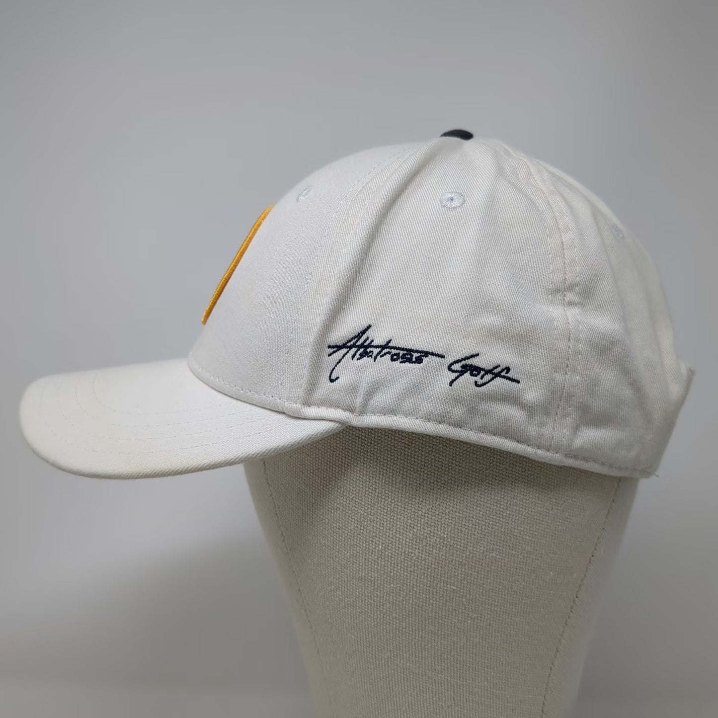 Pukka Baseball Cap White One Size Albatross Golf Wear American Flag Snapback