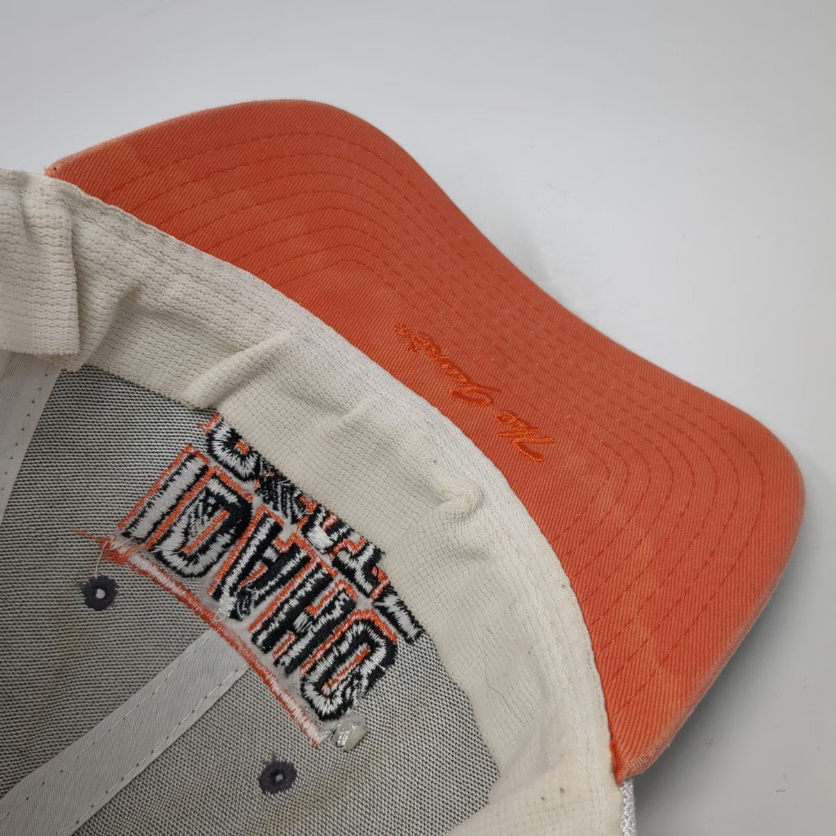 The Game Idaho State NCAA Cap Gray One Size Mesh Back A-Flex Stretch Logo Hat