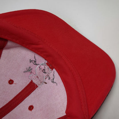 Creative Products Australia Koala Kangaroo Embroidered Red Baseball Cap Hat OSFM