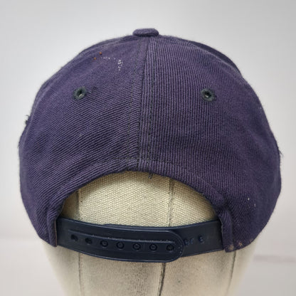 Michigan Wolverines NCAA Logo Athletic Snapback Blue One Size Gray Undervisor