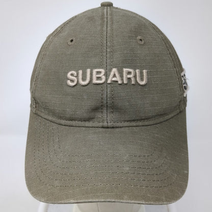 Overland Subaru Green Baseball Cap One Size Ripstop 1958 Patch Strapback Hat
