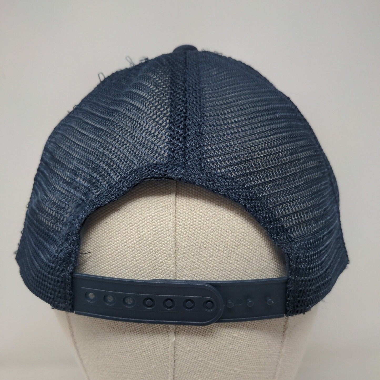Dunder Mifflin Inc. Paper Company Trucker Hat Blue One Size Embroidered Mesh
