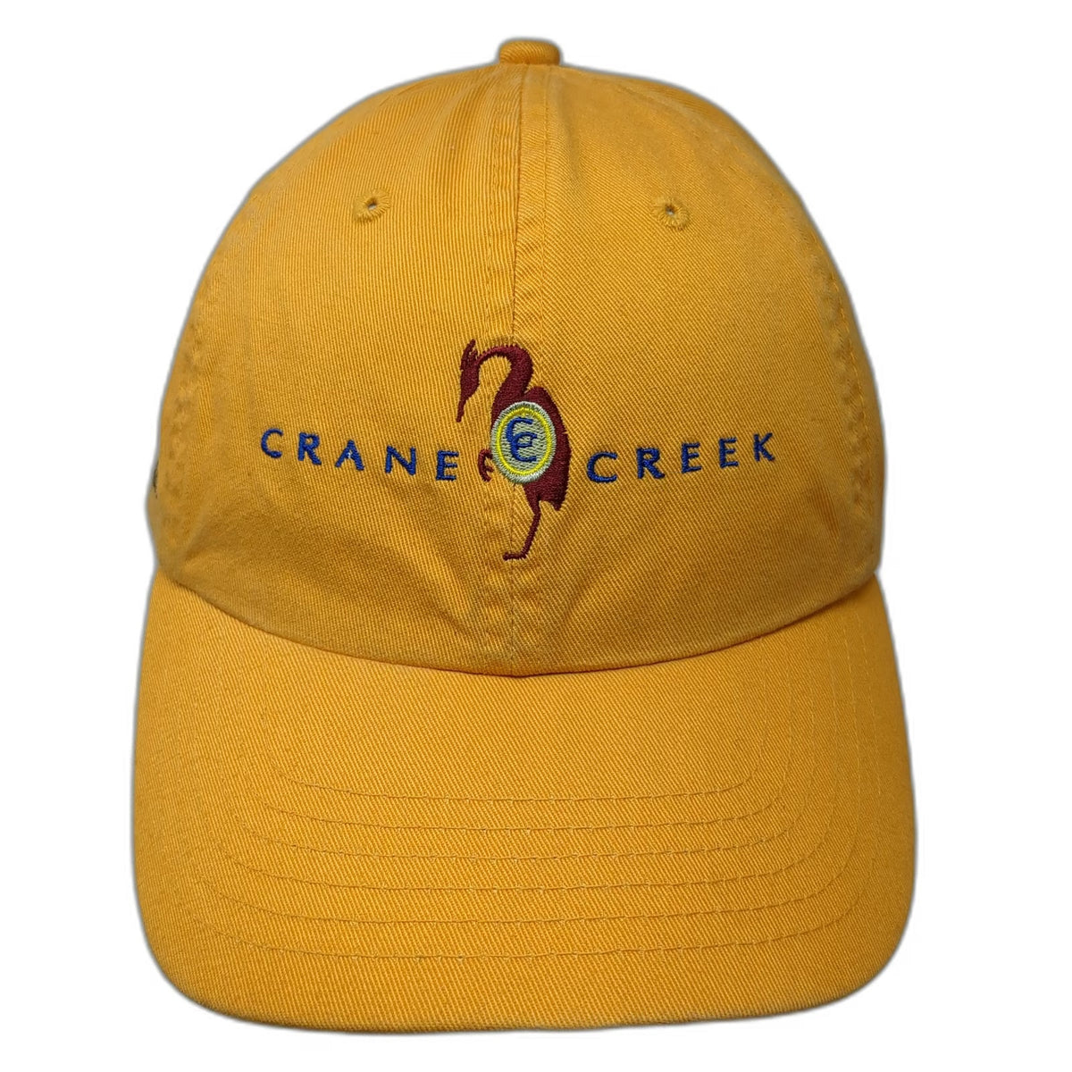 Big I Junior Classic Baseball Cap Yellow OSFM Allied Insurance Crane Creek Hat