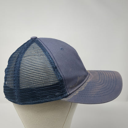 Academy Sports + Outdoors Snapback Trucker Hat Blue One Size Mesh Back