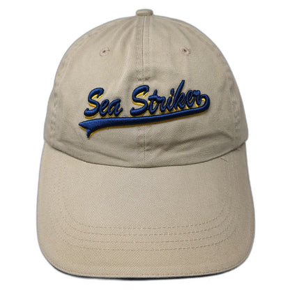 Cap America Sea Striker Bill Fisher Beige One Size Baseball Cap Hat Strapback