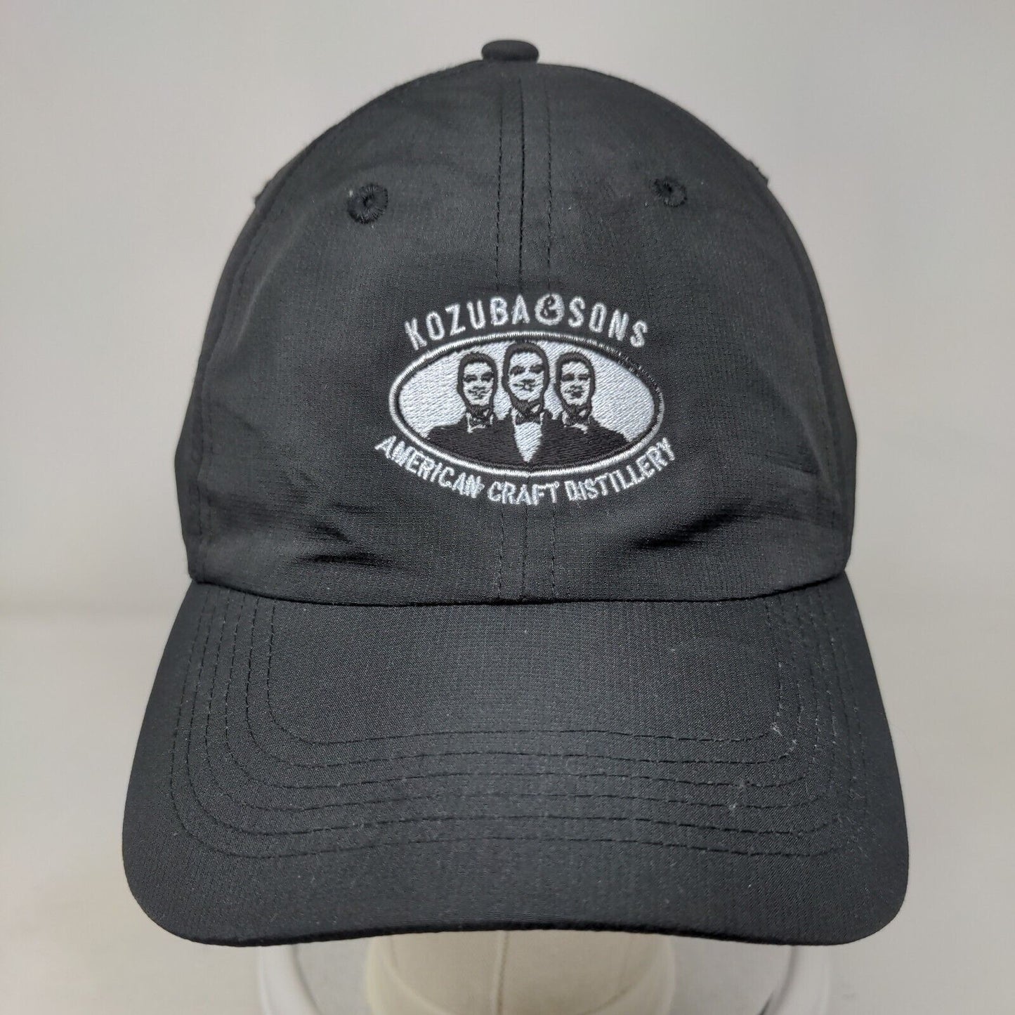 Kozuba & Sons American Craft Distillery Strapback Hat Black OSFA Antigua