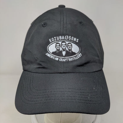 Kozuba & Sons American Craft Distillery Strapback Hat Black OSFA Antigua
