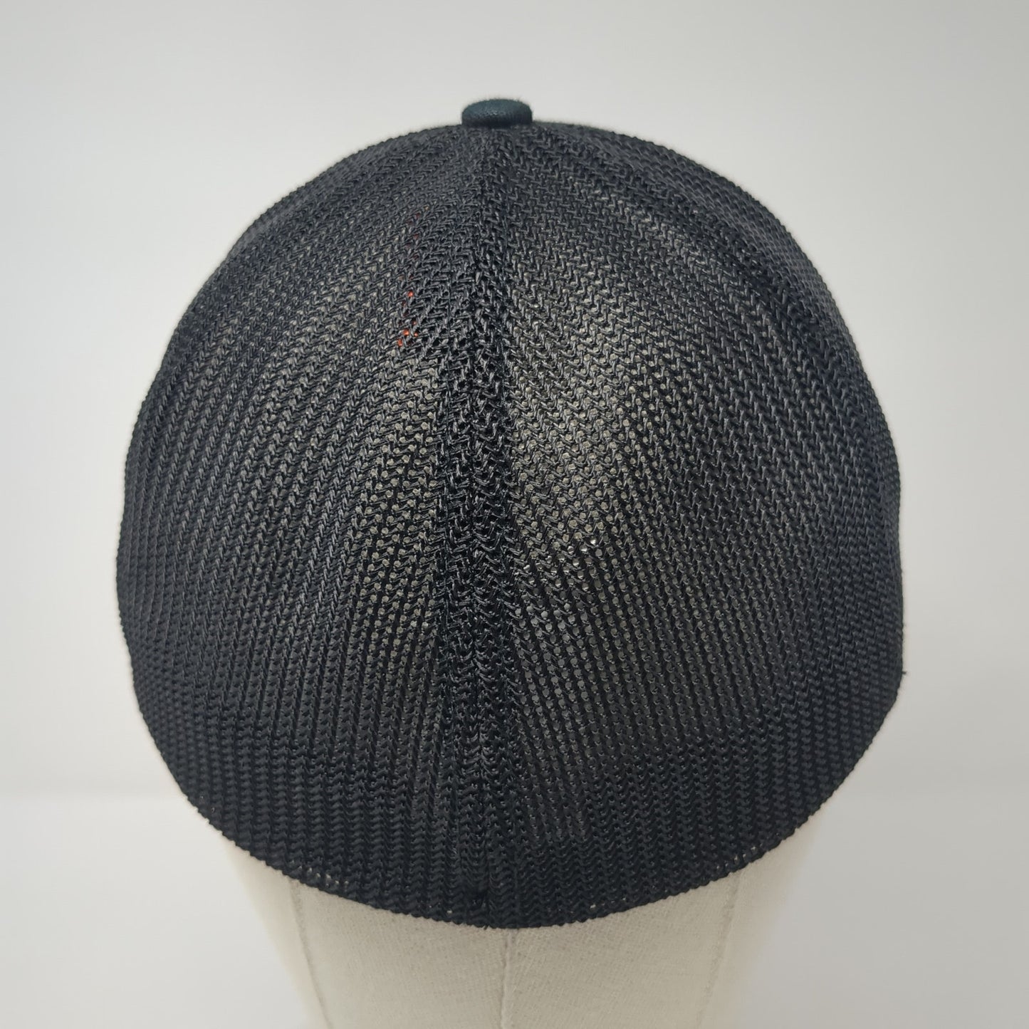 Pine Tree USA Flag Fitted Mesh Back Trucker Hat Black XL Columbia