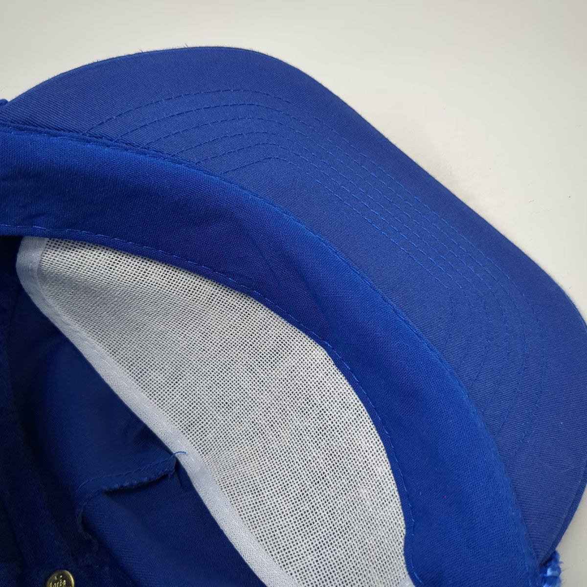 Otto Cap 5 Panel Blue One Size Hat Wyalusing Hotel PA Braided Rope Adjustable