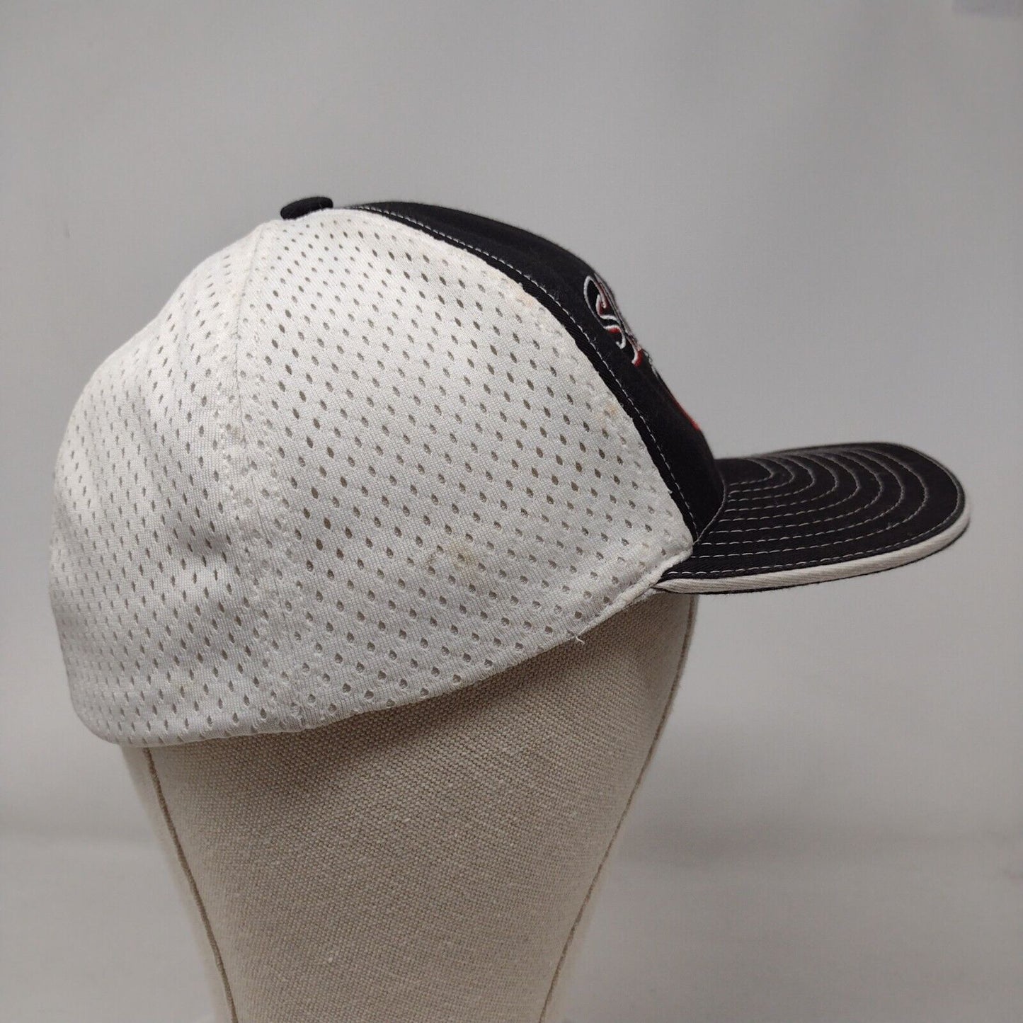 Sheetmetal Local 55 Fitted Hat Black One Size Embroidered Colorblock