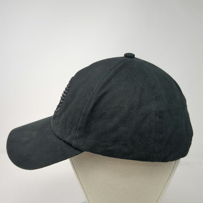 Harley-Davidson Baseball Cap Black One Size Rhinestone Skull Slideback Hat