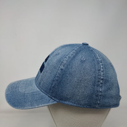 Dog Person Slideback Hat Blue OSFM Embroidered Denim Home Free