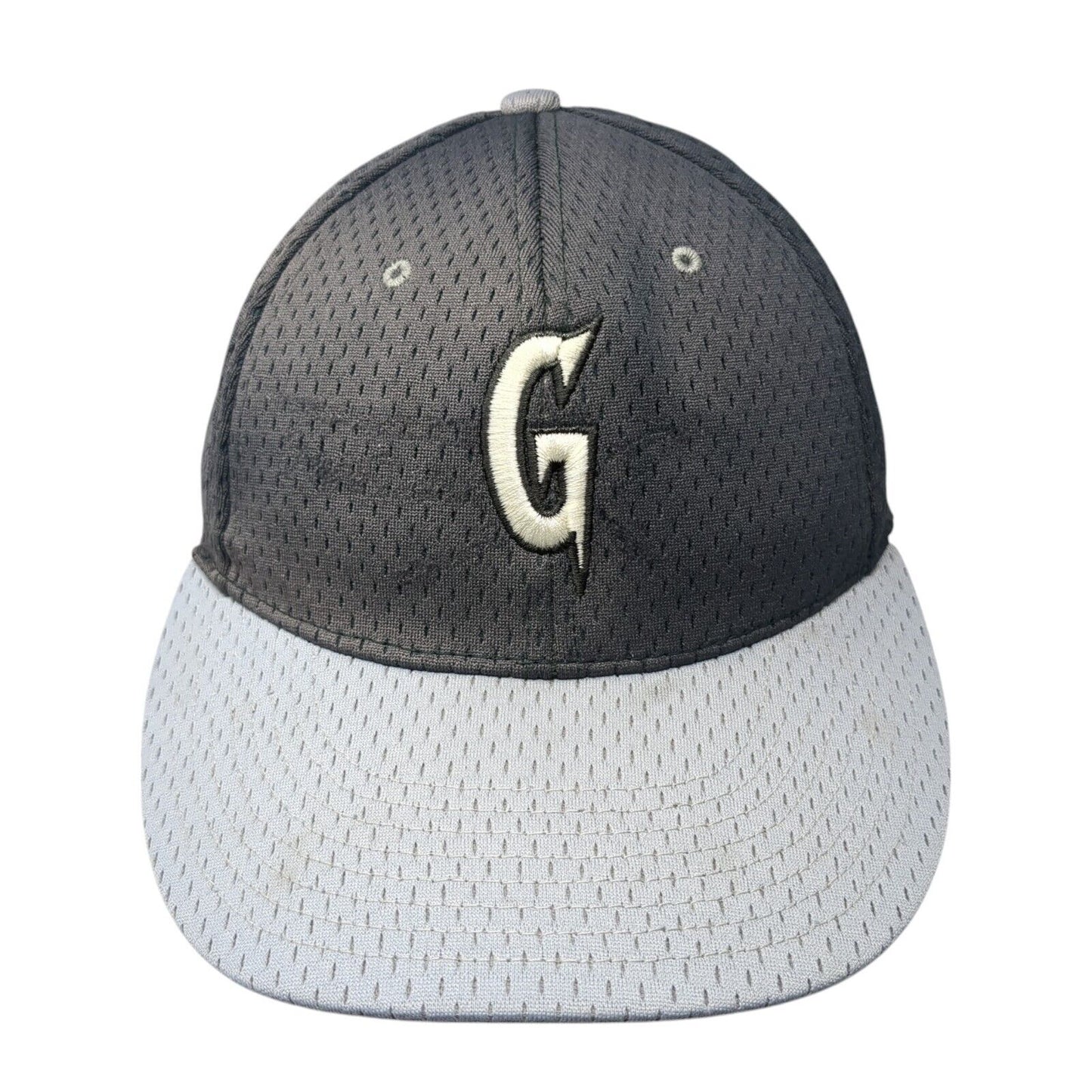 Letter G Fitted Hat Gray 7 1/4 Embroidered Richardson 615 Pro Fit
