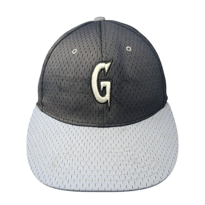 Letter G Fitted Hat Gray 7 1/4 Embroidered Richardson 615 Pro Fit