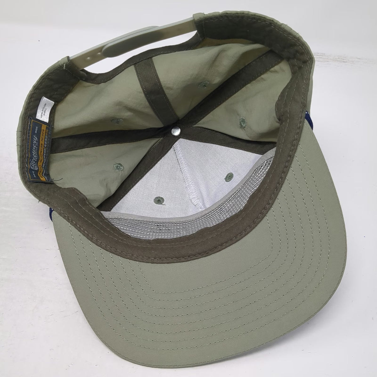 Brewery Branding Co 5 Panel Green One Size Nylon Rope Snapback Brewing Hat