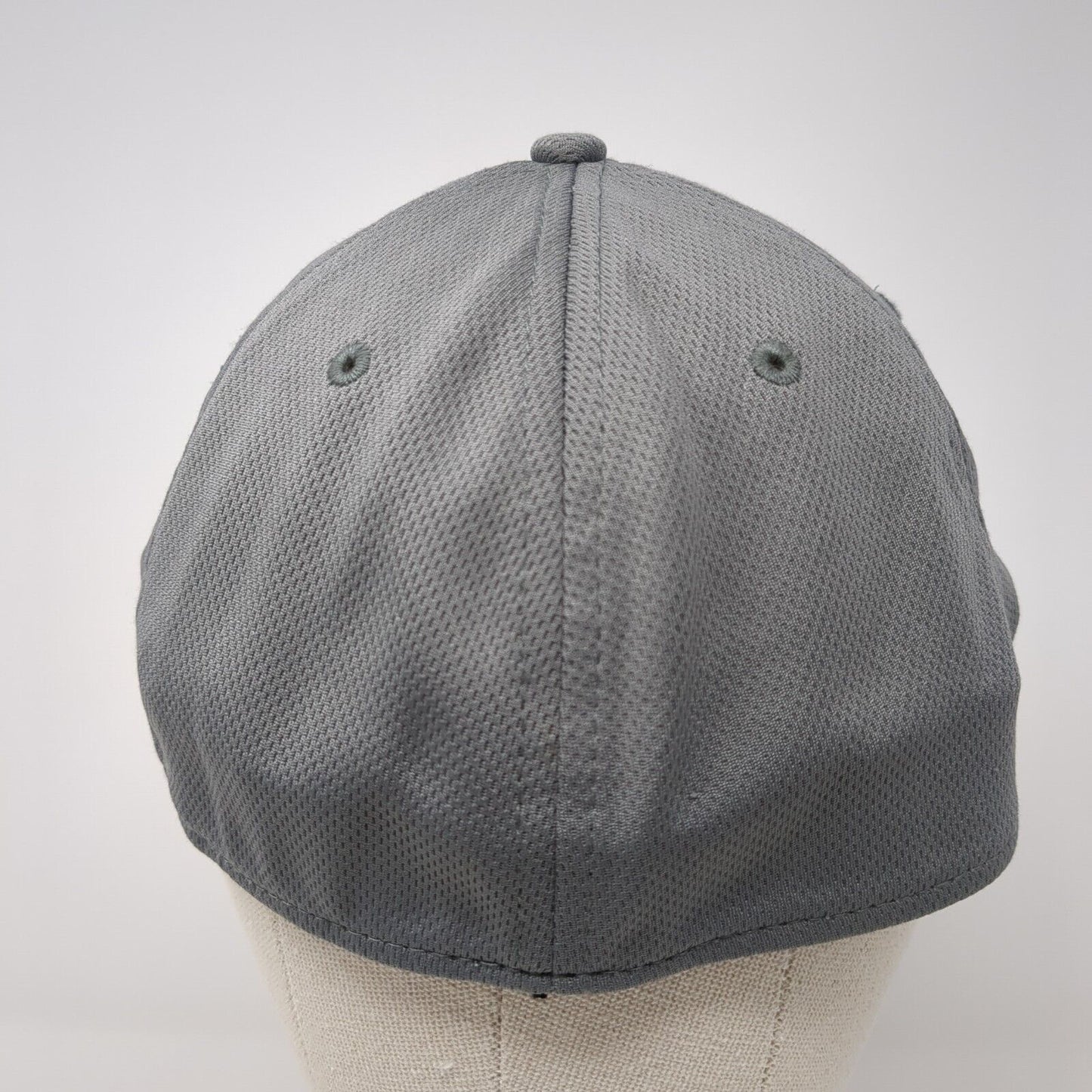 R2R Moto Designs Fitted Hat Gray L/XL Solid Athletic Works 6 Panel