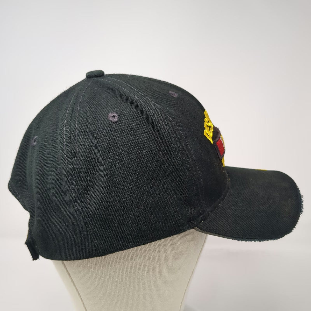Rapid Dominance Baseball Cap Black One Size Desert Storm Veteran Ribbon Hat