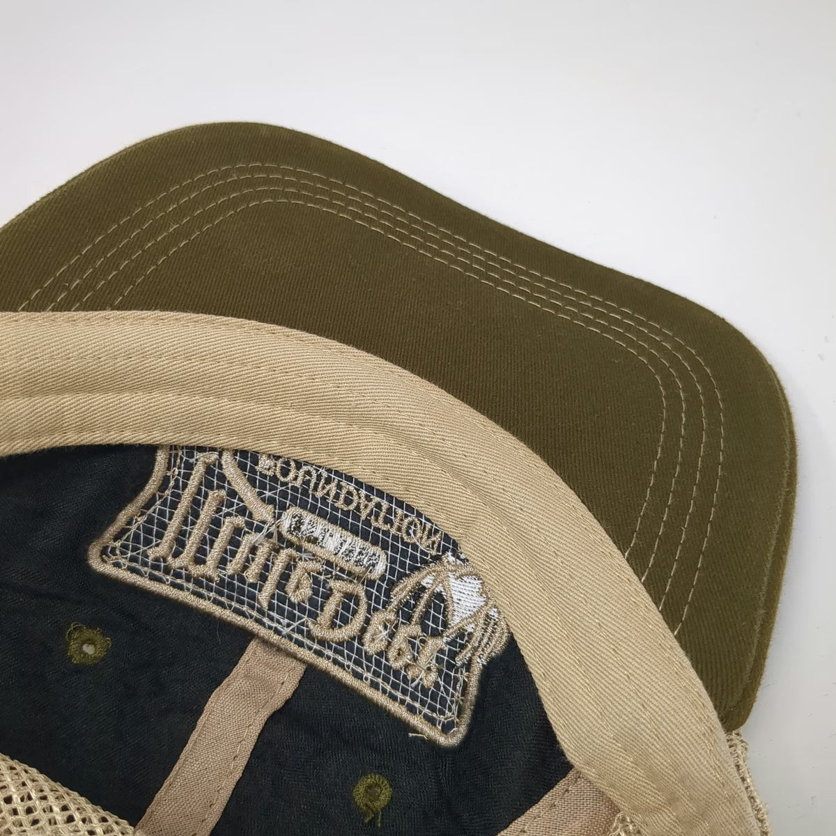 Mule Deer Foundation Trucker Hat Green One Size Mesh Snapback Deer Logo MDF