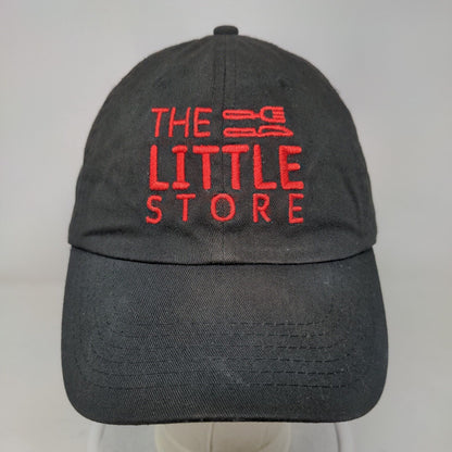 The Little Store 01945 Slideback Hat Black One Size Embroidered 6 Panel