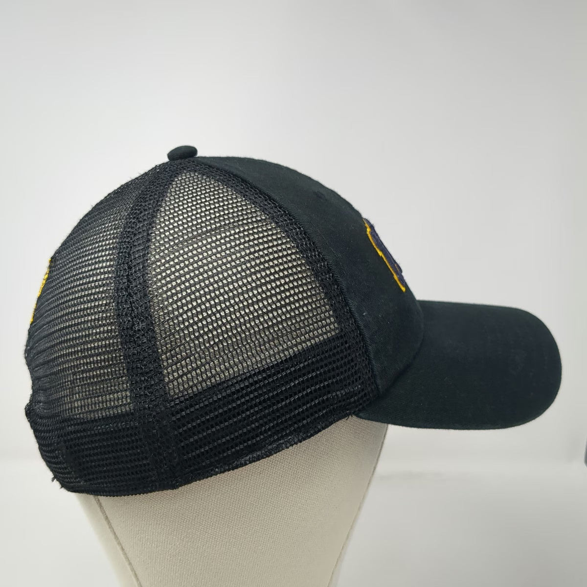 Top of the World Trucker Hat Black One Size 1775 US Navy Eagle Anchor Snapback