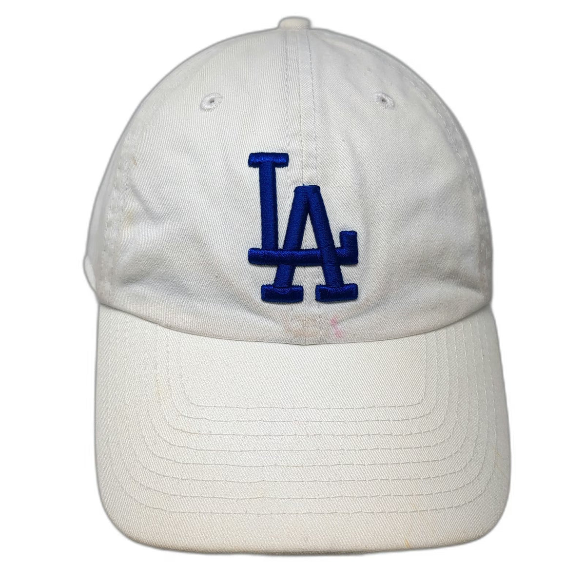 Los Angeles Dodgers MLB '47 Baseball Cap White One Size Blue Logo Curved Brim