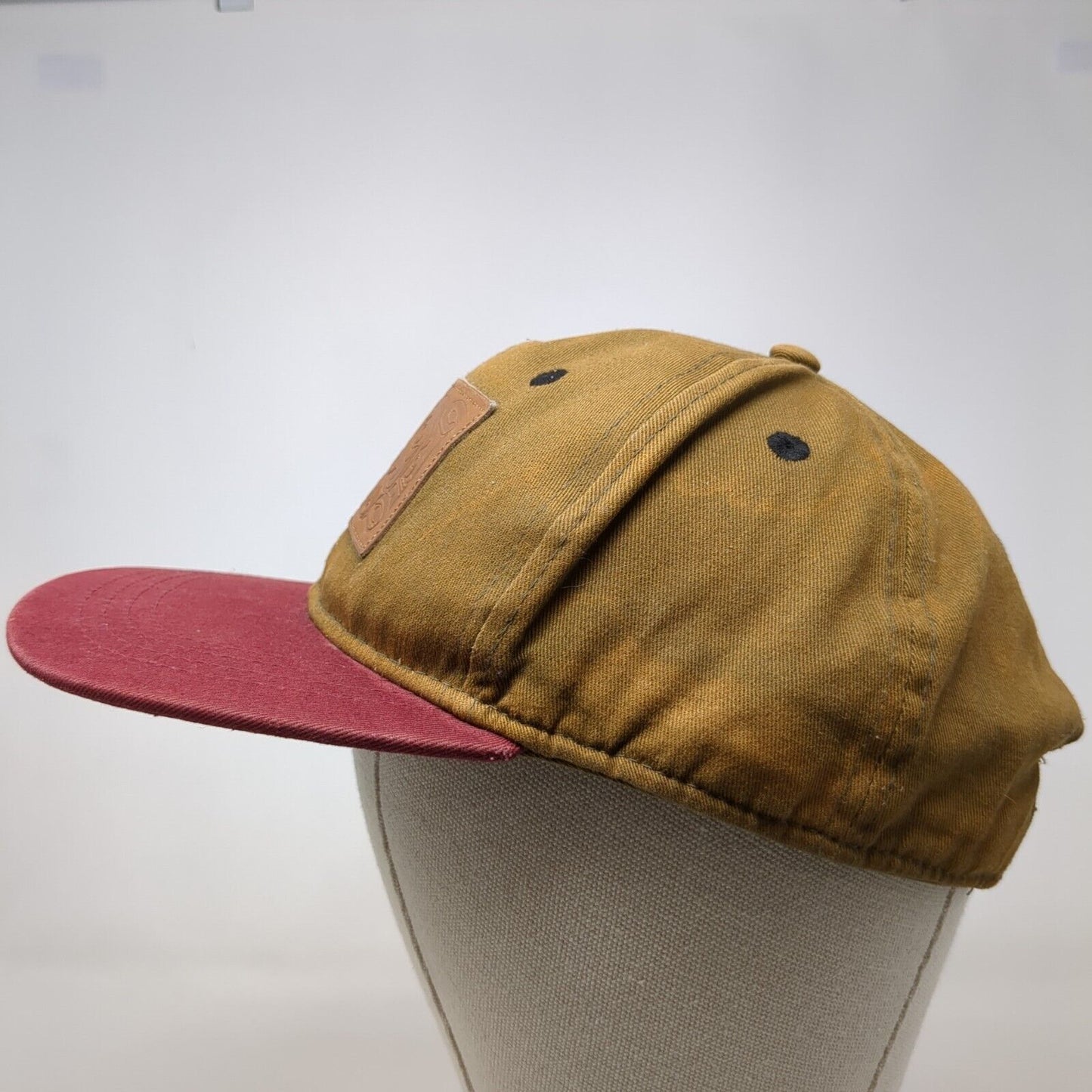 Native Northwest Snapback Hat Multi One Size Leather Patch Colorblock