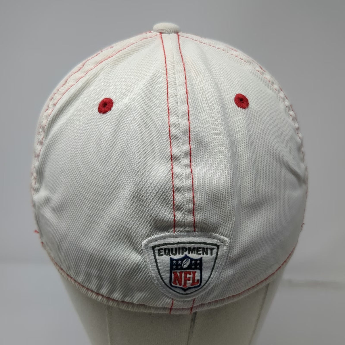 Reebok San Francisco 49ers NFL Cap White M Onfield Equipment Red Stitching Gold