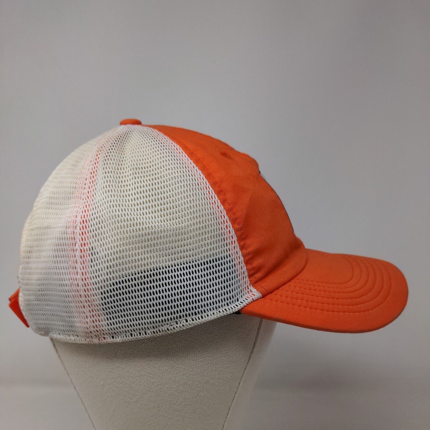 Nike Heritage 86 Dri Fit Mens Strapback Mesh Back Hat Orange OSFM Clemson Tigers