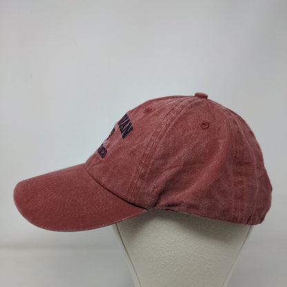 San Juan Puerto Rico Est. 1493 Slideback Hat Red OSFA Embroidered Ben Kaufman
