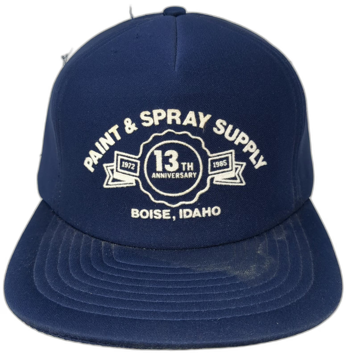 Sportcap 5 Panel Blue One Size Hat Paint Spray Supply Boise Idaho 1985 Snapback