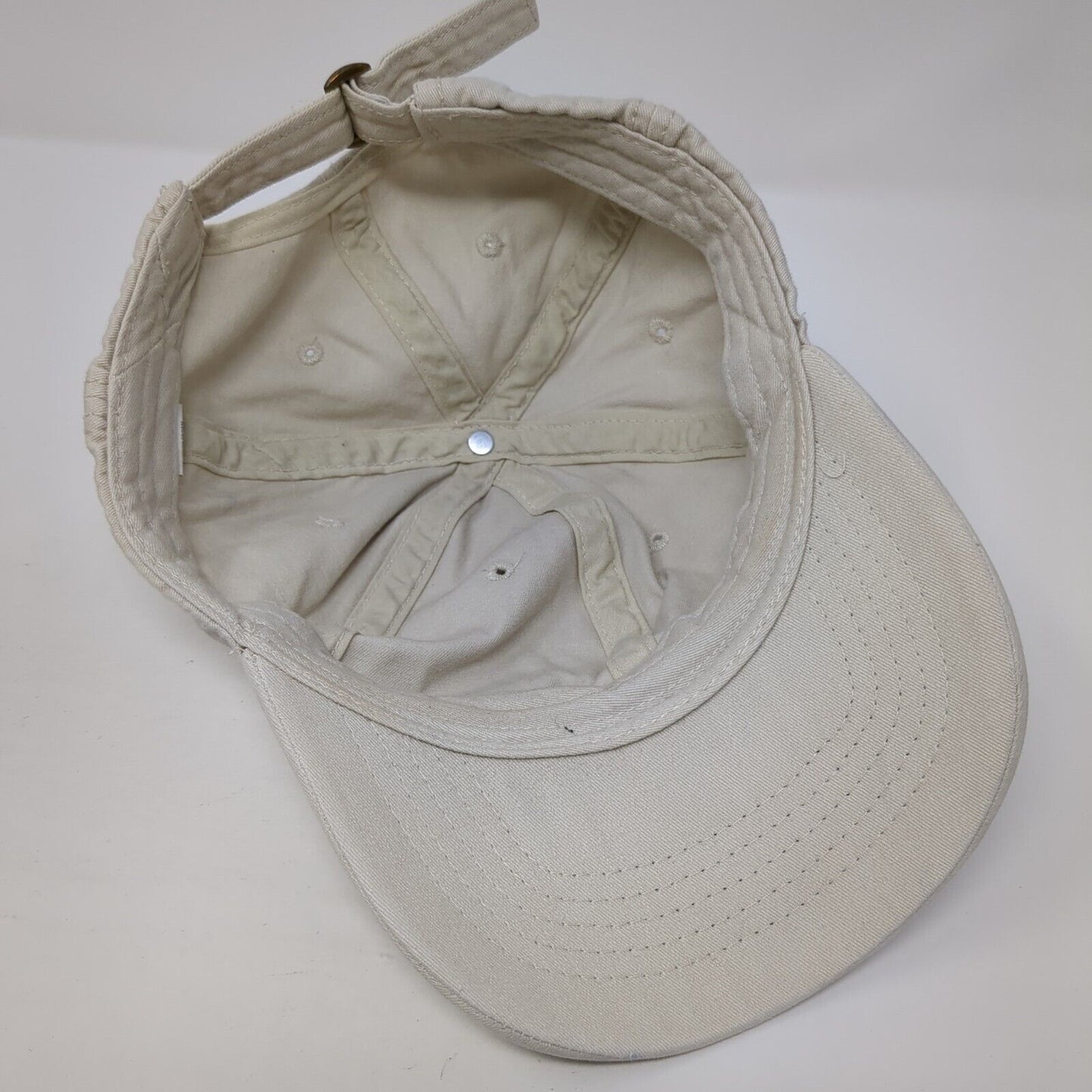Unbranded Slideback Hat Tan Brown One Size Adjustable Blank 6 Panel