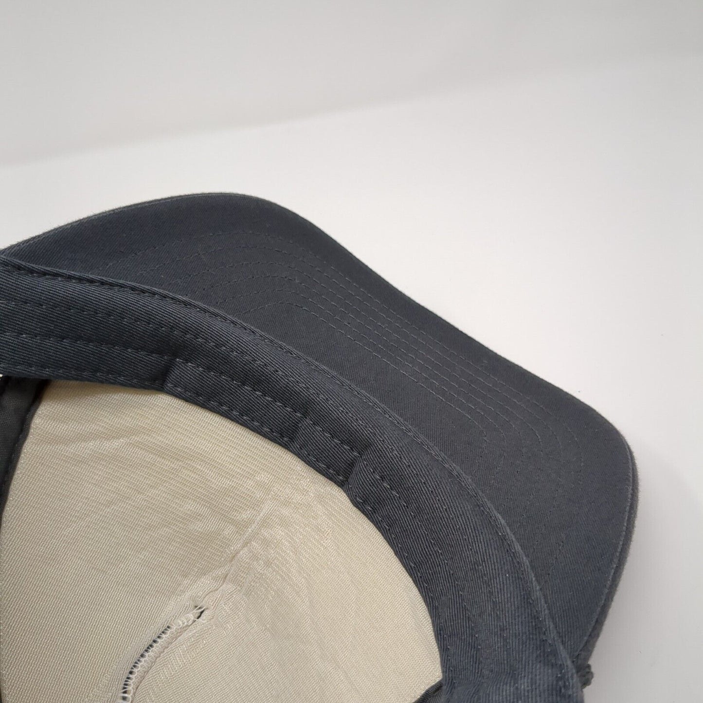 Richardson Snapback Rope Trucker Hat Gray One Size Mesh Back Blank