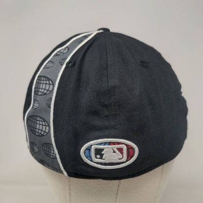 New Era Men's Fitted Hat Black OSFA Embroidered 2006 World Series Logo