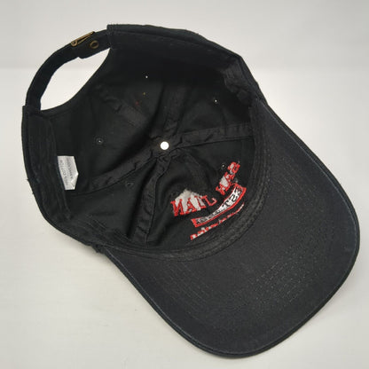 San Juan Puerto Rico Slideback Hat Black One Size Adjustable Embroidered