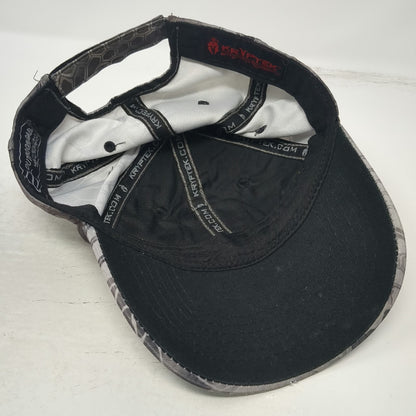 Kryptek Baseball Cap Gray One Size Camo Typhon Spartan Patch Strapback hat