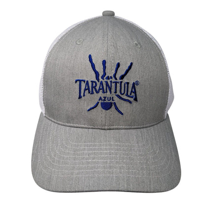 Tarantula Azul Snapback Trucker Hat Gray OS Adjustable Embroidered Mesh Back