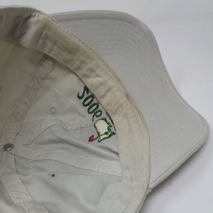 Master's Mens Slideback Hat Tan Adjustable Embroidered 2006 Golf