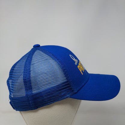NFL Pro Bowl 17 Strapback Mesh Back Hat Blue Embroidered Logo Adjustable
