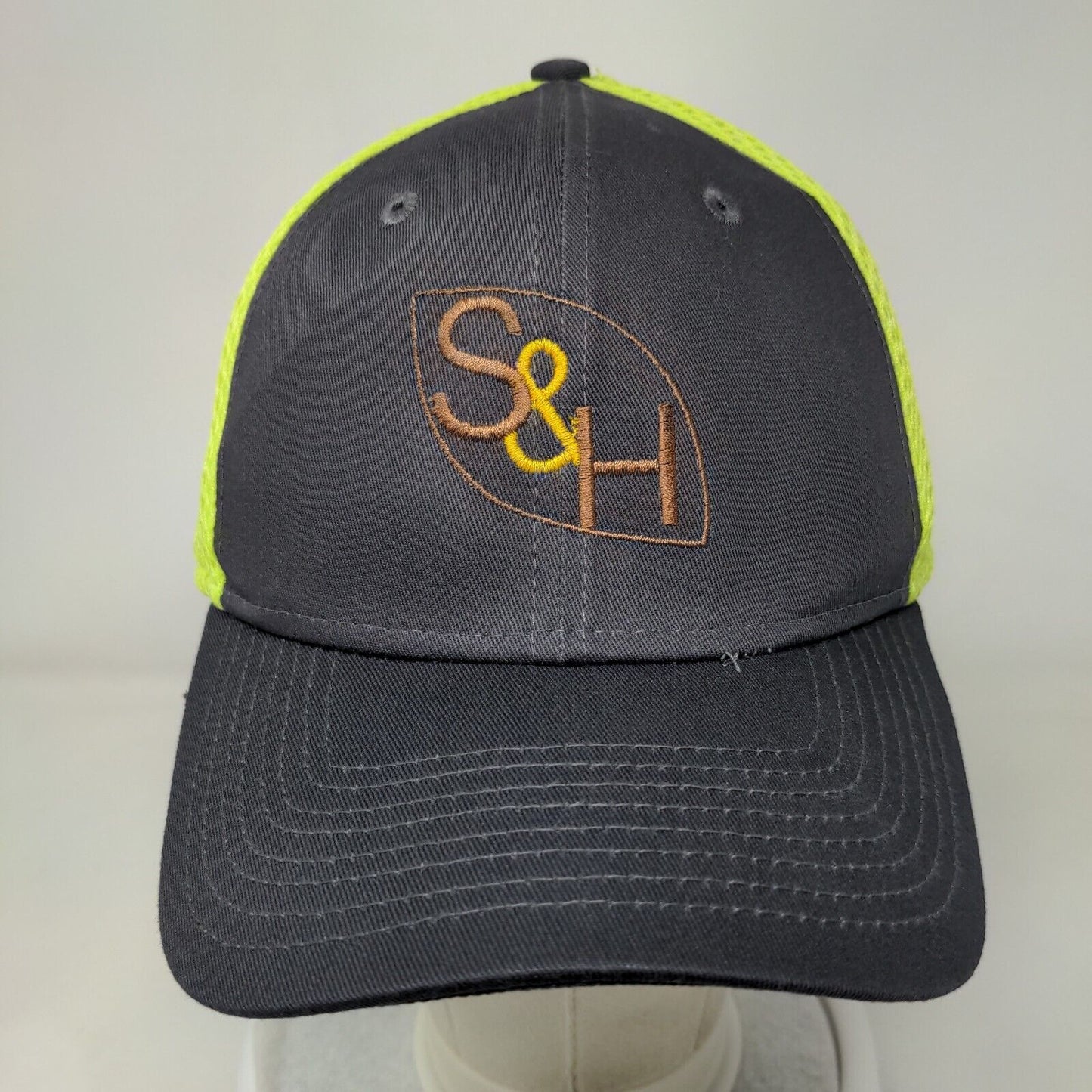 S&H Fitted Hat Multicolor Size M/L Breathable 39Thirty 6 Panel New Era Polyester