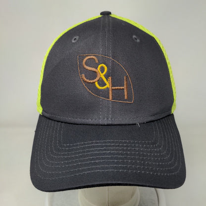 S&H Fitted Hat Multicolor Size M/L Breathable 39Thirty 6 Panel New Era Polyester