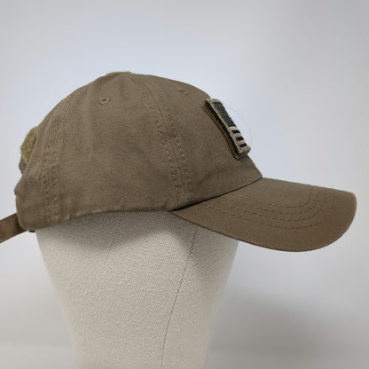 Condor Baseball Cap Brown One Size American Flag Patch Tactical RandCLP Hat