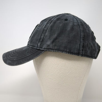 Kryptek Baseball Cap Gray One Size Typhon Camo Spartan Patch Strapback Hat