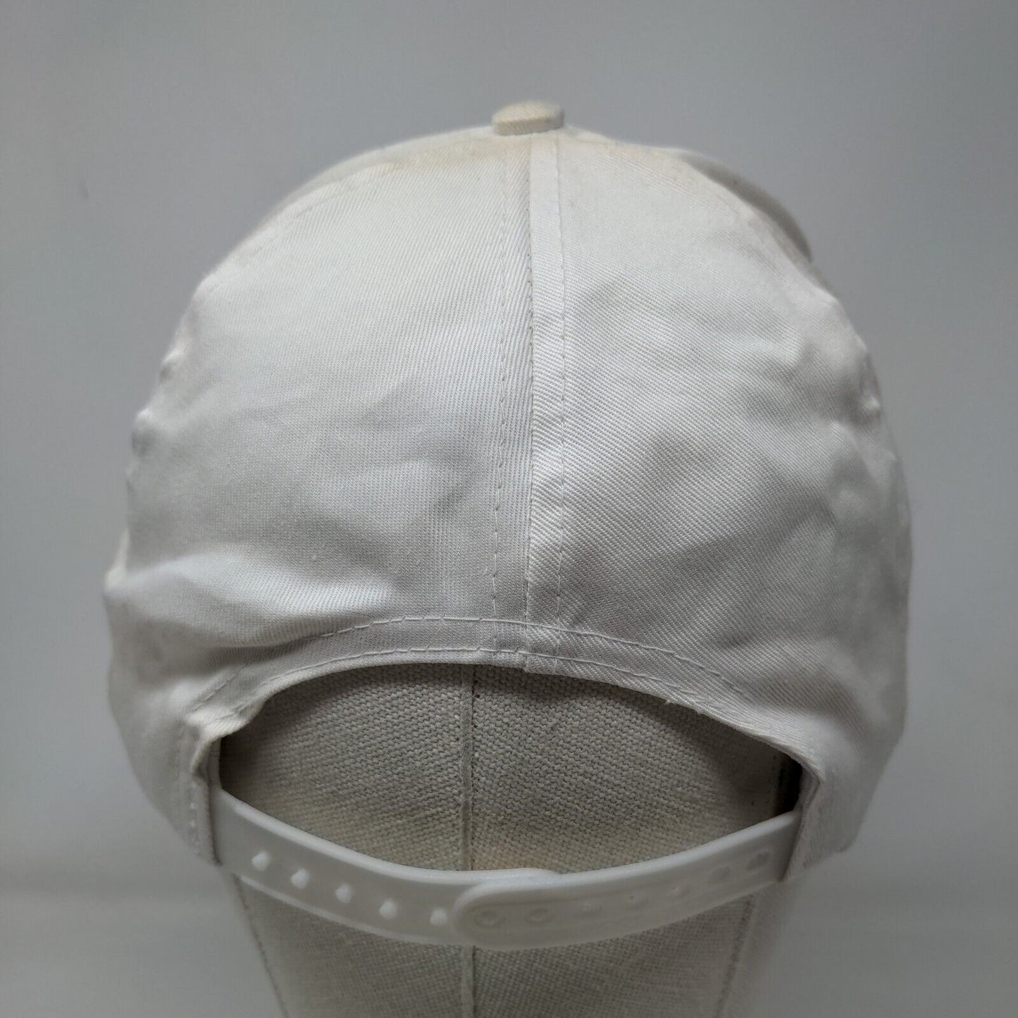Cheers Meet Me In Charlotte Snapback Hat White One Size Embroidered