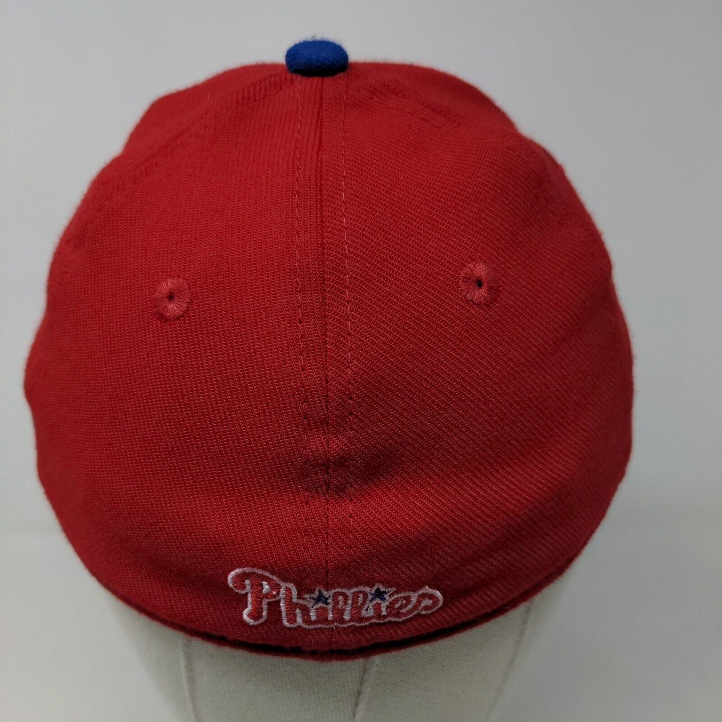 New Era Boy's Fitted Hat Red Embroidered Philadelphia Phillies Logo