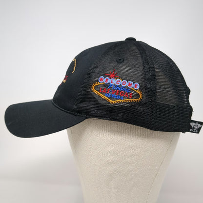 Imperial Baseball Cap Black One Size Desert Pines Las Vegas Mesh Strapback Hat