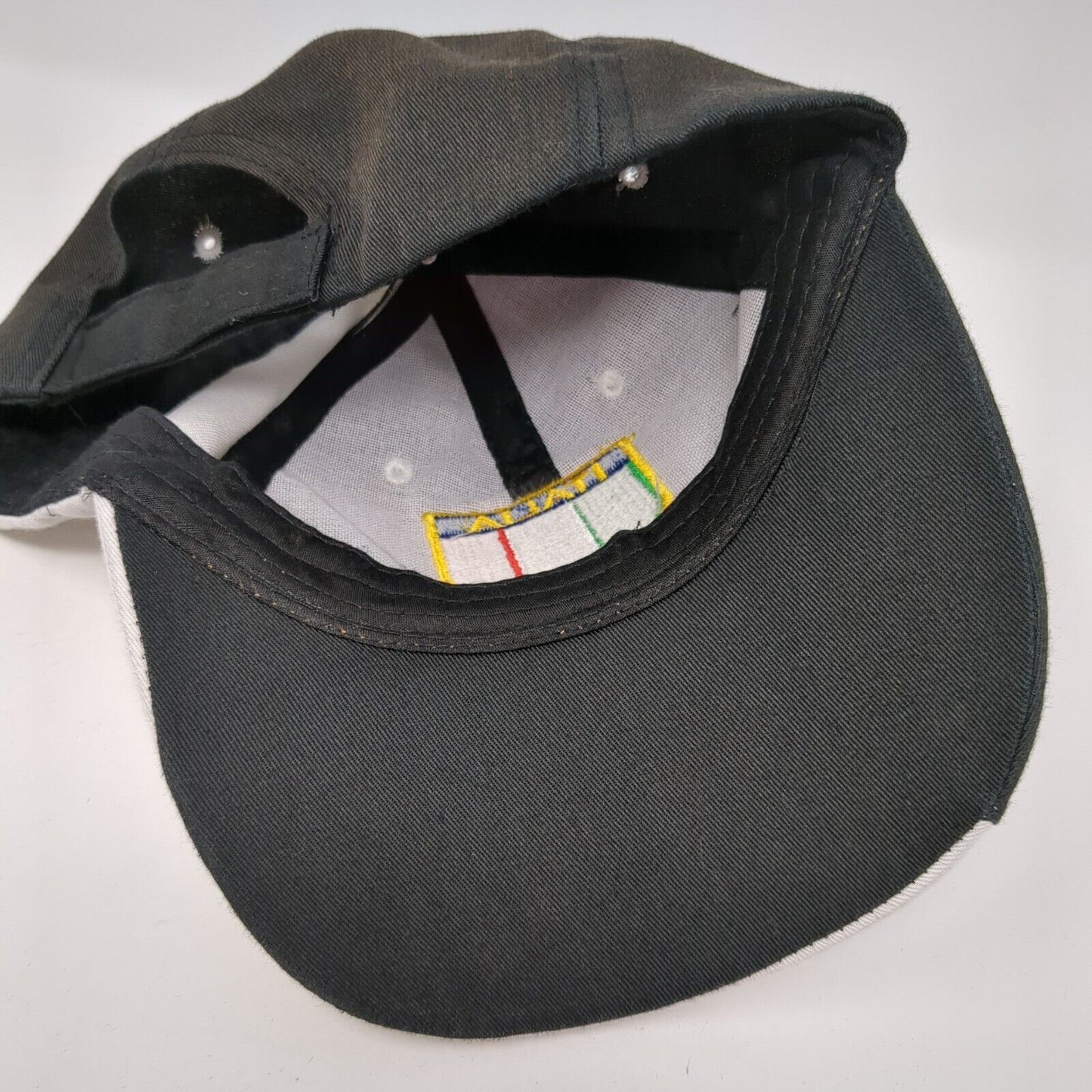 Italia Flag Strapback Hat Multi One Size Adjustable Colorblock 6 Panel