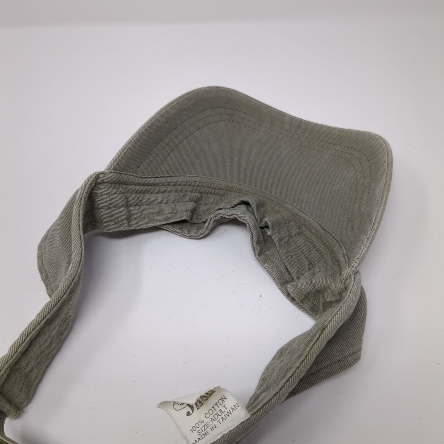 Death Valley Strapback Sun Visor Hat Green One Size Adjustable Jhats