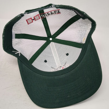 Richardson Trucker Hat Green One Size Spurs Spikes D&B Supply Idaho Integra